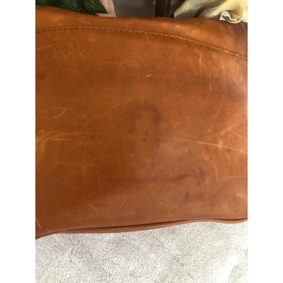 TORY BURCH STUDDED SADDLE BAG PURSE MESSENGER (500 - Picture 6 of 15